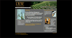 Desktop Screenshot of dewconsultants.com